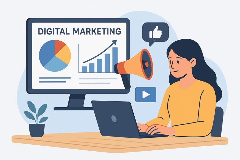 آموزش دیجیتال مارکتینگ برای کسب‌وکارهای نوپا