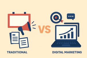 تفاوت دیجیتال مارکتینگ و بازاریابی سنتی